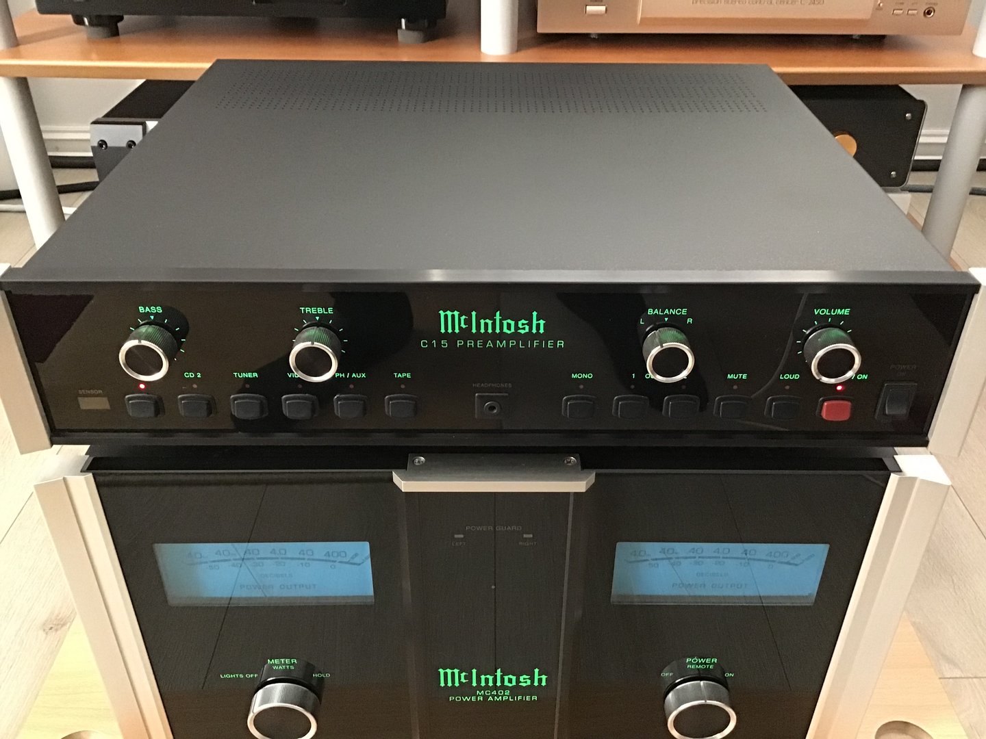 McIntosh C15 Forforsterker Hifisentralen