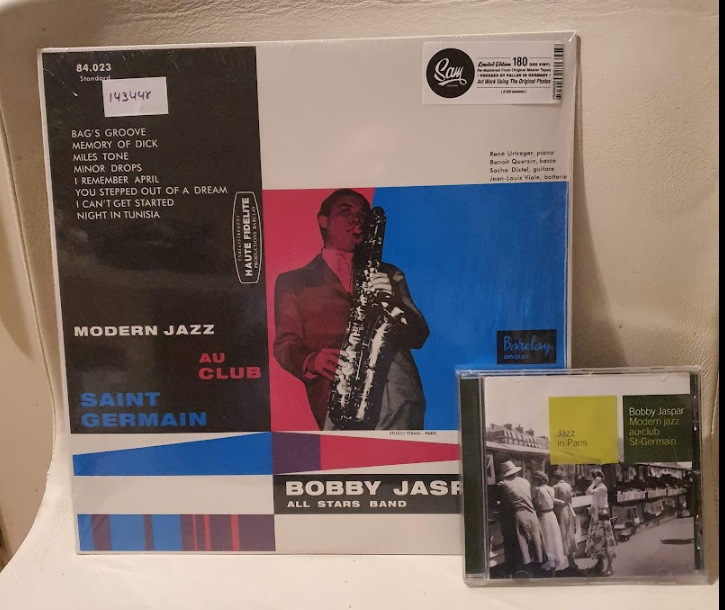 Bobby Jaspar – Modern Jazz au Club St Germa cd lp.png