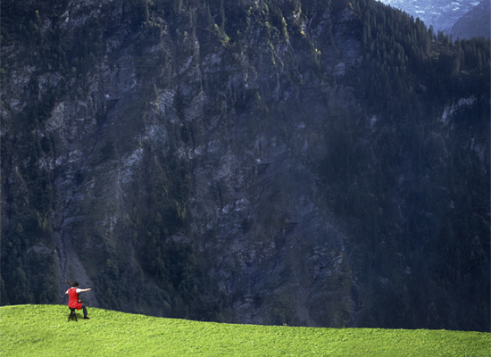 cellist entertains the stunning backdrop which surrounds The Banff Centre, Banff, Alberta, Canad.jpg