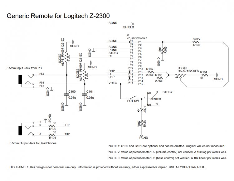 Nytt liv til en Logitech Z-2300