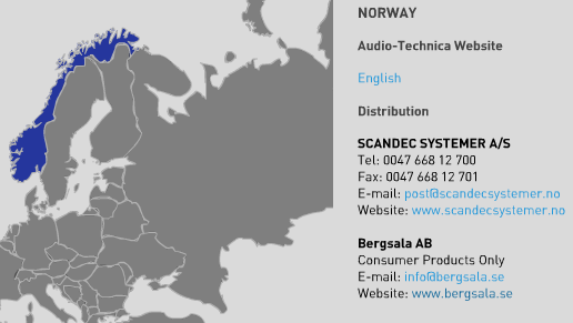 Audio technica norge