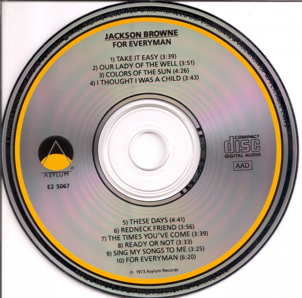 Jackson Browne - For Everyman. Asylum E2 5067-2. 1990..jpg