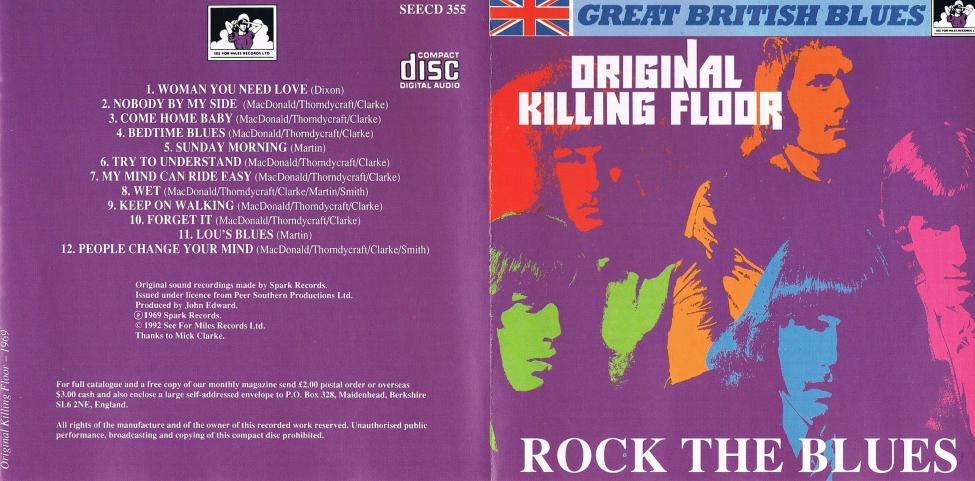 Killing Floor Original Killing Floor - Rock the Blues. SEECD 355. 1969(92).jpg