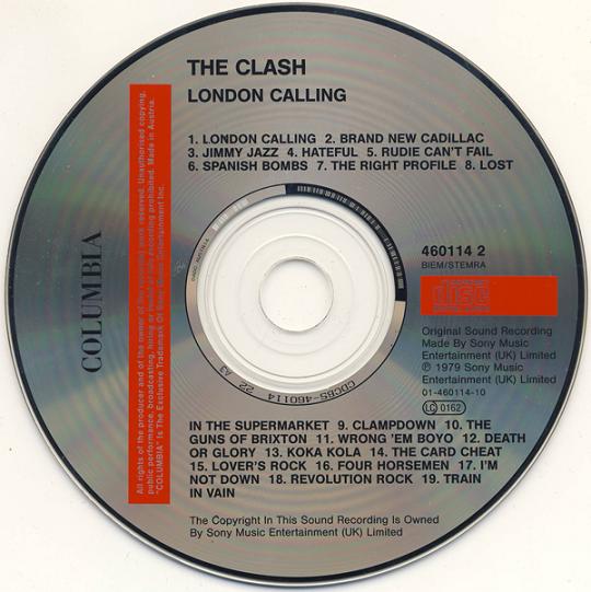 The Clash - London Calling. CBS 460114-2. 1986..jpeg