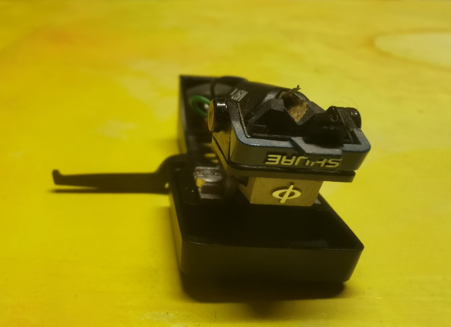 SHURE M97x med headshell Hifisentralen