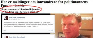 Her er meldinger om innvandrere fra politimannens Facebook side   VG Nett om Frp.jpg