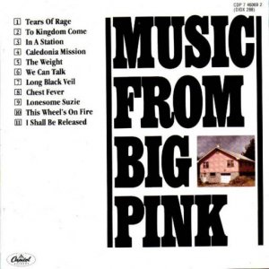 The Band - Music From The Big Pink. Capitol CDP7 46069-2. 1986..jpg