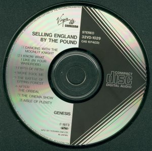 Genesis - Selling England By The Pound. Toshiba-EMI Black Triangle 32VD-1029. 1985..jpg