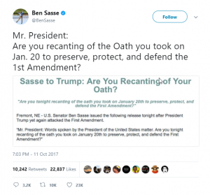 2017-10-12 09_36_24-Ben Sasse on Twitter_ _Mr. President_ Are you recanting of the Oath you took.png