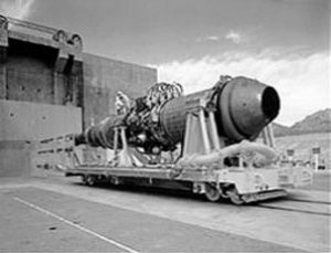 Tory-IIC_nuclear_ramjet_at_Jackass_Flats_in_1955.jpg