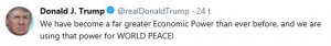 Trump World Peace.JPG