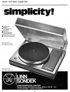 advert - linn sondek - hi-fi news - august 1973.jpg